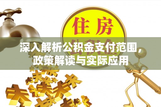 商洛深入解析公积金支付范围，政策解读与实际应用